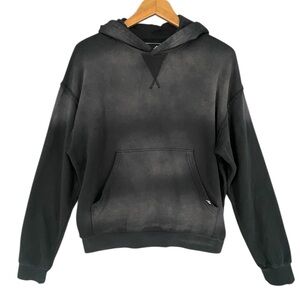 Lost Sunfader Hooded French Terry Sweatshirt Men’s Small Overdye Bleach Wash
